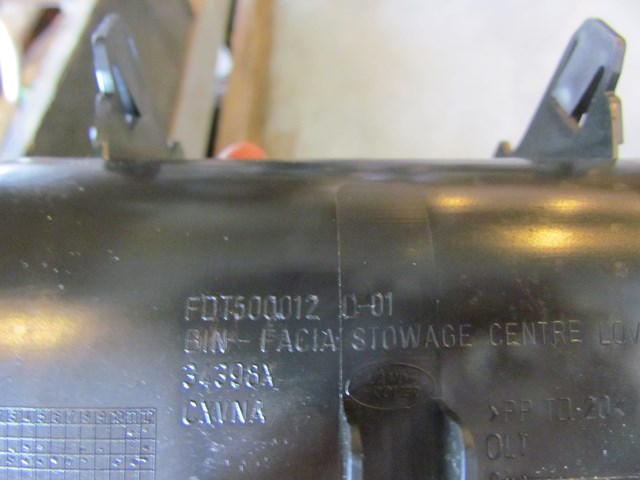 2006 Land Rover LR3 Center Console Lower Tray FDT500012