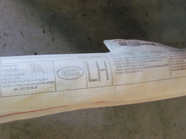 2006 Land Rover LR3 LH Driver Third Row Side Curtain Bag