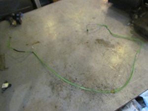 2006 Land Rover LR3 Front LH Driver Air Suspension Line