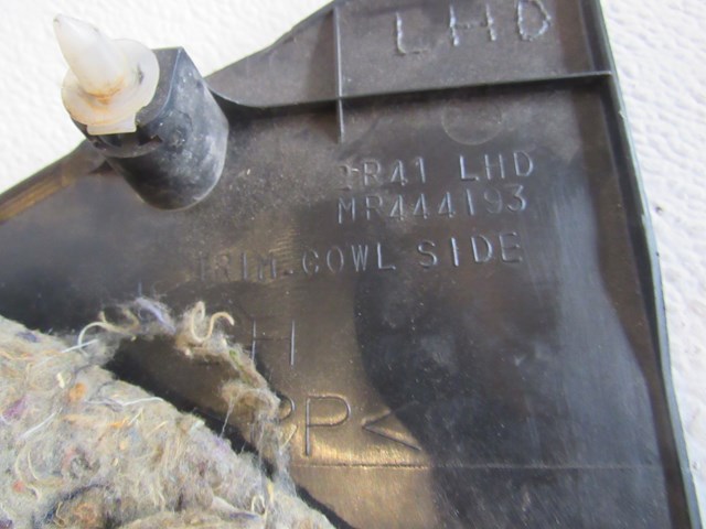 2004 Mitsubishi Evolution VIII LH Lower Kick Panel MR444193