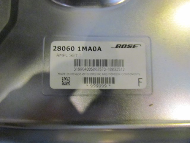 11 Infiniti M37 Bose Amp Amplifier & Bracket 28060 1MA0A