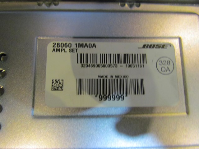 11 Infiniti M37 Bose Amp Amplifier & Bracket 28060 1MA0A