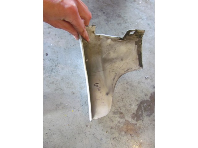 2008 Infiniti G35 Sedan Rear LH Driver Mud Flap