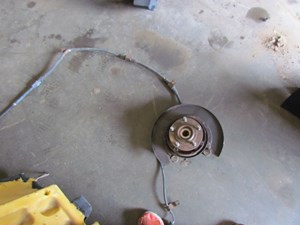 2004 Mitsubishi Evolution VIII Rear LH Driver Spindle