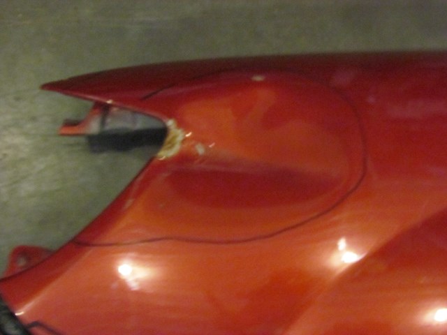 2006 Subaru Forester XT LH Driver Fender (DAMAGED)