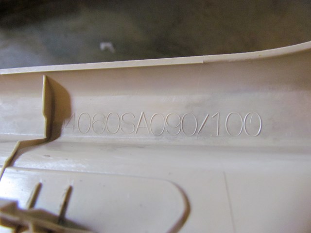 2006 Subaru Forester XT Front LH Driver Door Sill 94060SA090