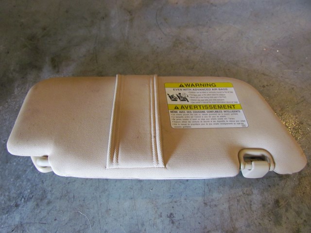 2006 Subaru Forester XT LH Driver Sun Visor-Tan