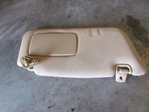 2006 Subaru Forester XT RH Passenger Sun Visor-Tan
