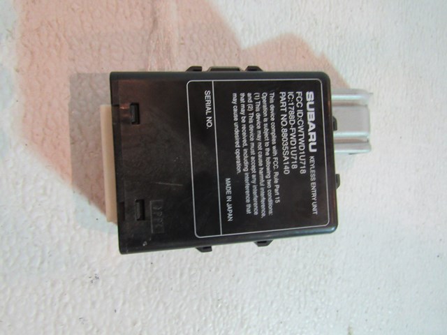 2006 2007 Subaru Forester XT Theft Locking Control Module 88035SA140
