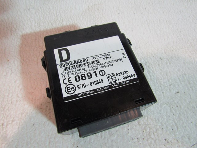2005 2006 Subaru Forester XT Immobilizer Control Module 88205SA040
