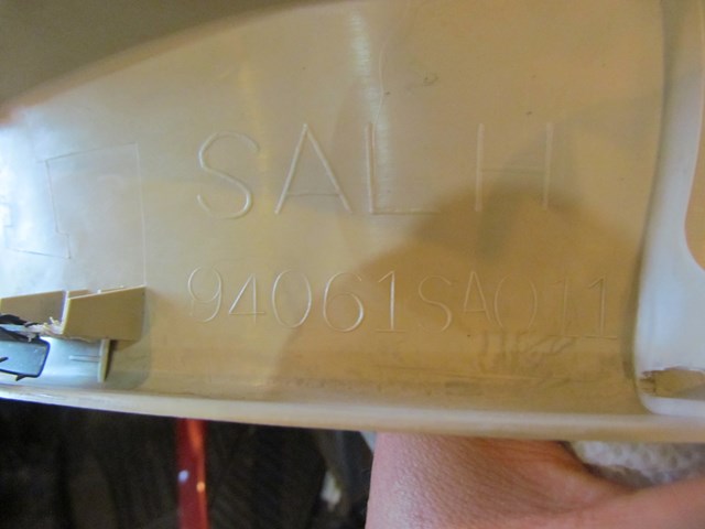 2006 Subaru Forester XT Rear LH Driver Door Sill Trim 94061SA011