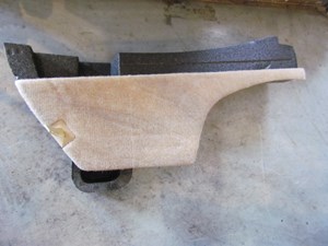 2006 Subaru Forester XT RH Pass Trunk Foam Spacer w/Carpet