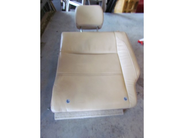2006 Subaru Forester XT Rear LH Driver Seat Back-Tan Leather