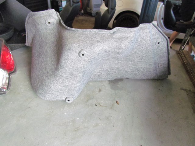 2013 Scion FR-S RH Passenger Trunk Quarter Carpet Moulding