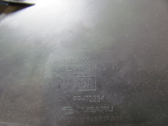 2013 Scion FR-S RH Pass Inner Knee Trim Panel 66067CA100