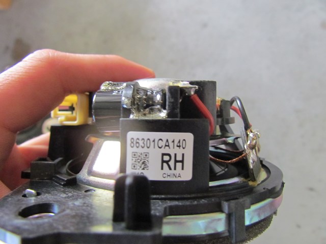 2013 Scion FR-S RH Passenger Dash Speaker 86301CA140