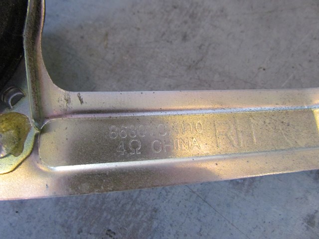 2013 Scion FR-S Rear RH Passenger Speaker 66301CA110