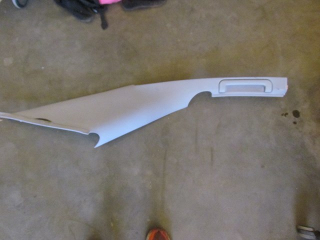 1997 Audi A8 LH Driver C Pillar Trim w/Grab Handle
