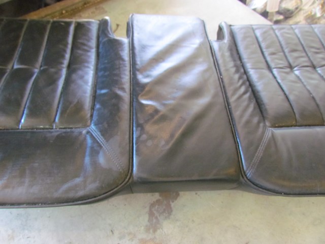 1997 Audi A8 Rear Heated Seat Bottom-Black Leather-NICE