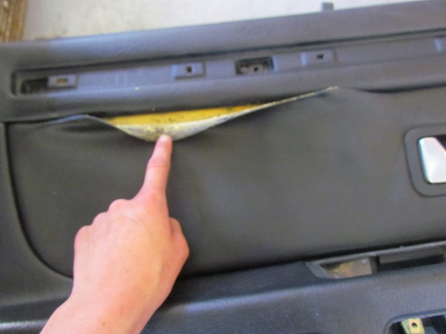 1997 Audi A8 Rear LH Driver Door Panel-4D0867305-see details