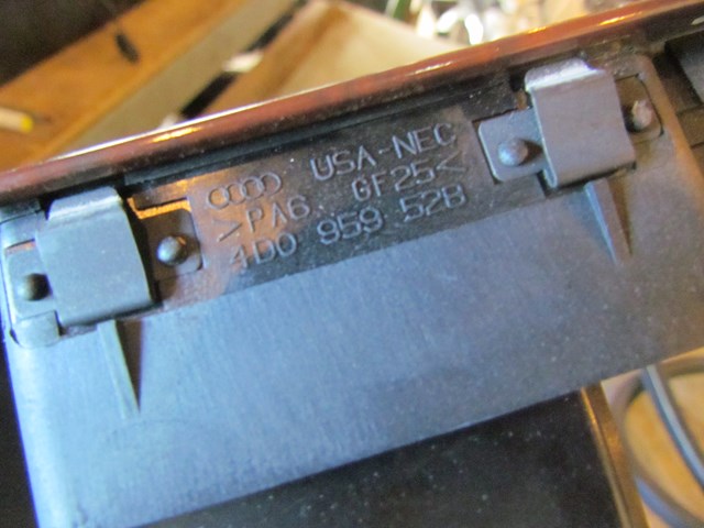 1997 Audi A8 Rear RH Passenger Door Switch 4D0959528