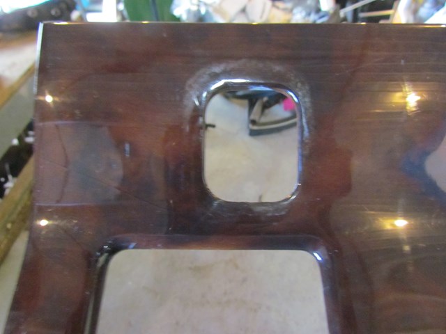 1997 Audi A8 Center Console Woodgrain Trim 4E1864377