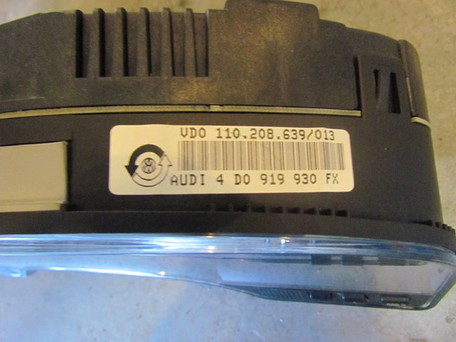 1997 Audi A8 Speedometer-122,078 Miles-4D0919930