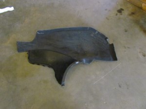 1997 Audi A8 LH Driver Inner Kick Trim w/Carpet 4D1863305