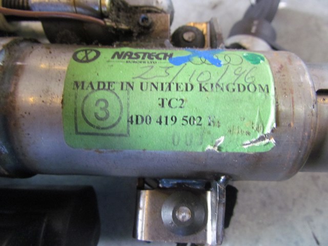 1997 Audi A8 Steering Column w/Key 4D0 419 502