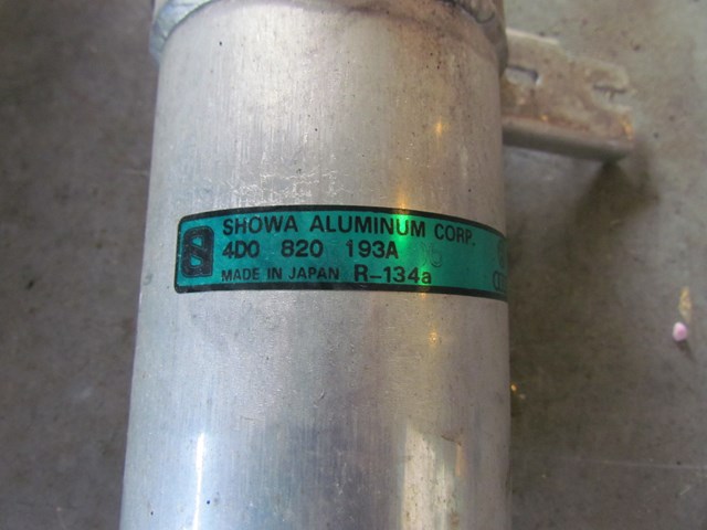 1997 Audi A8 AC A/C Receiver Drier Air Conditioning Dryer OEM 4D0 820 193A