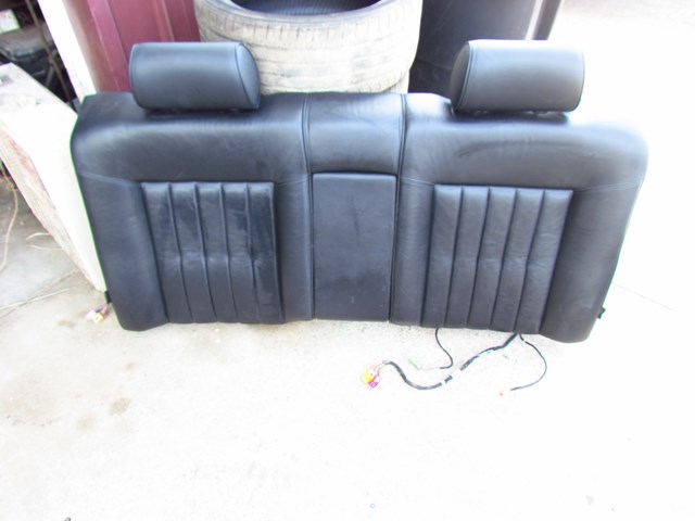 1997 Audi A8 Rear Seat Back-Heated-Black Leather