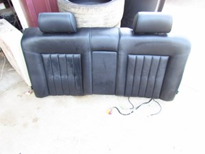 1997 Audi A8 Rear Seat Back-Heated-Black Leather