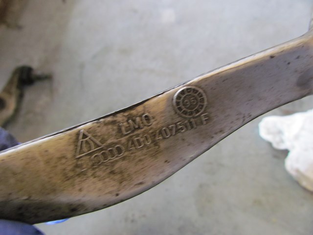 1997 Audi A8 Front LH Upper Control Arm Rear 4D0 407 511