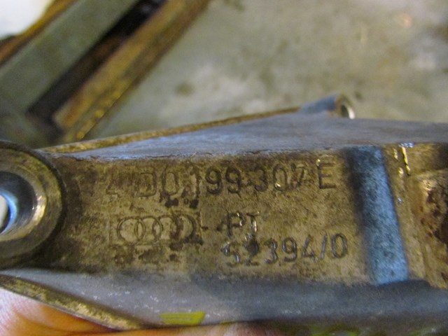 1997 Audi A8 LH Driver Engine Mount 4D0199307E