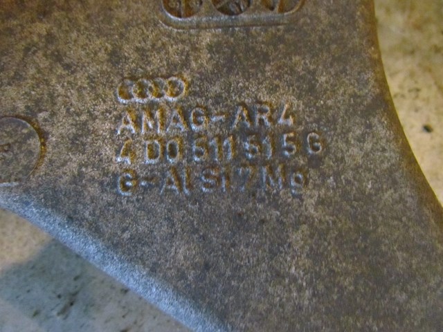 1997 Audi A8 Rear LH Driver Lower Control Arm 4D0511515G