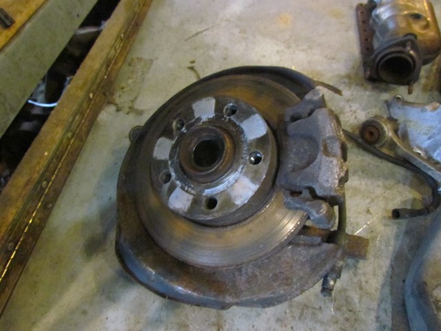 1997 Audi A8 Rear LH Driver Spindle