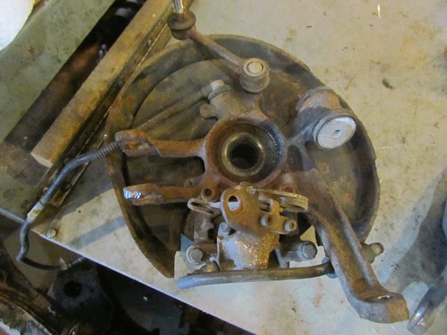 1997 Audi A8 Rear LH Driver Spindle