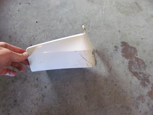 2010 Infiniti G37 Convertible Front LH Driver Mud Flap 999J2JU0B3