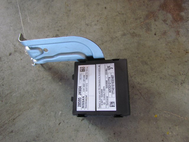 2010 Infiniti G37 Convertible Keyless Entry Control Module 28595JK60A