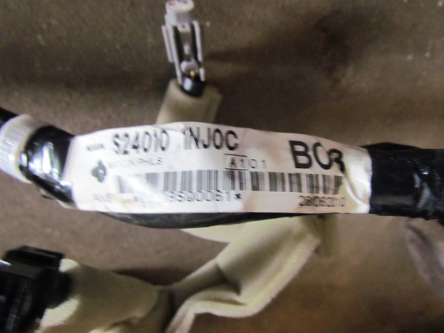 10 Infiniti G37 Convertible Sport Dash Wire Harness S 240101NJ0A