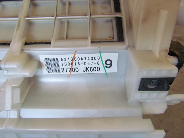 2010 Infiniti G37 Convertible Blower Motor 27200JK600