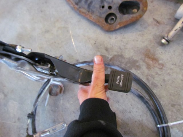 2010 Infiniti G37 Convertible RWD Emergency Brake Pedal & Cable