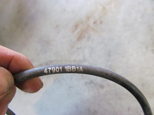 2010 Infiniti G37 Convertible Rear LH ABS Sensor 47901 1BB1A