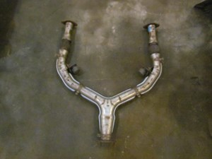 2010 Infinti G37S Convertible Y Pipe. See Pictures 