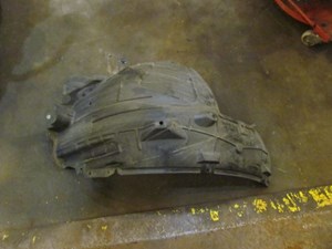 2010 Infiniti G37 Convertible Front RH Fender Liner Rear Portion
