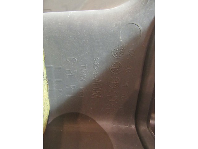 2005 Subaru Baja Rear LH Driver Trim Panel 94043 AE05A