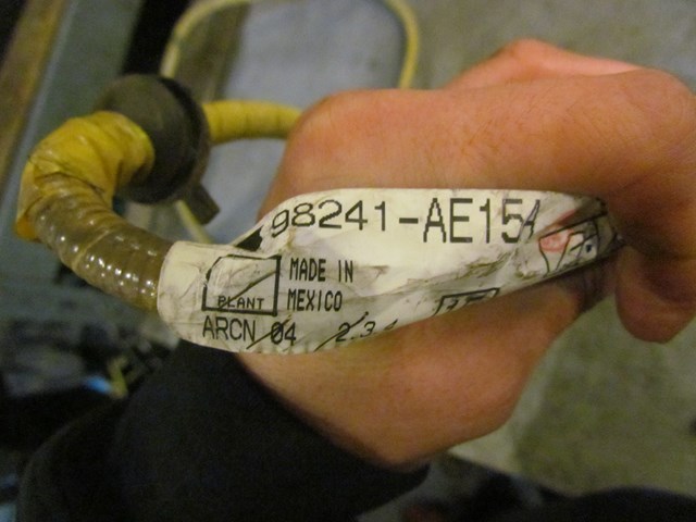 2005 Subaru Baja LH Driver Airbag Wiring 98241 AE15A