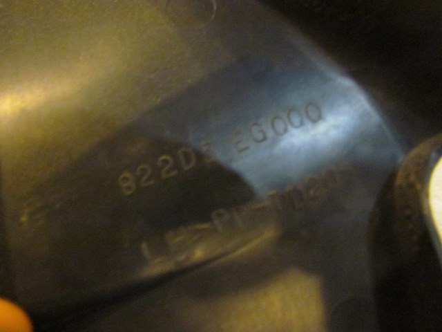 2006 Infiniti M45 Rear LH Driver Window Trim 822D5EG000