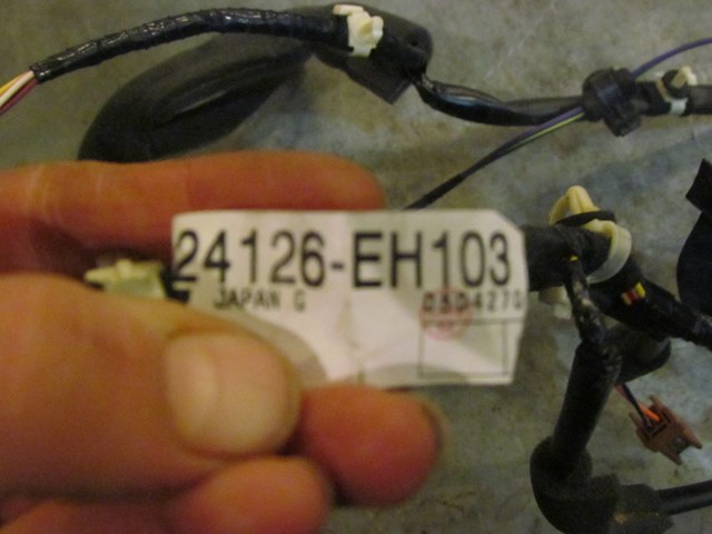 2006 Infiniti M45 Rear RH Passenger Door Wiring 24126 EH103