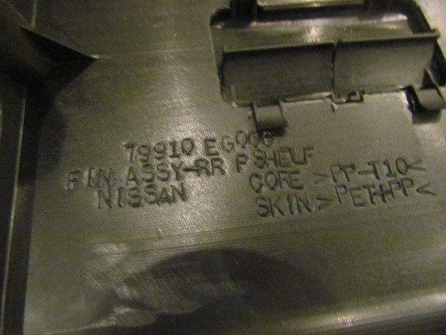 2006 Infiniti M45 Sport Rear Parcel Shelf 79910EG000